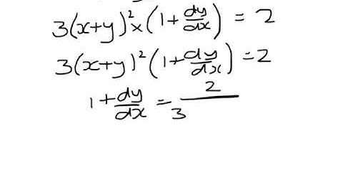 C4 Jan 2013 Q4(implicit differentiation)