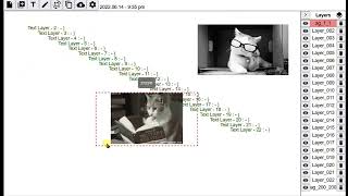 Showing Animated Gifs as iframes on a layered canvas