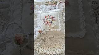 WEDDING EMBROIDERY RING PILLOW ETSY SHOP UPDATE