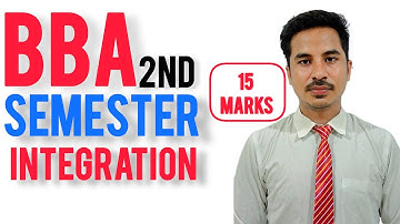 BBA 2nd semester Business maths|| Integration || application of Integration. Old is gold question ||