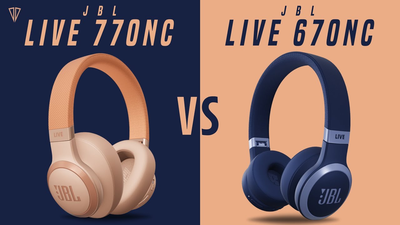 The JBL LIVE 770NC and 670NC offer premium ANC