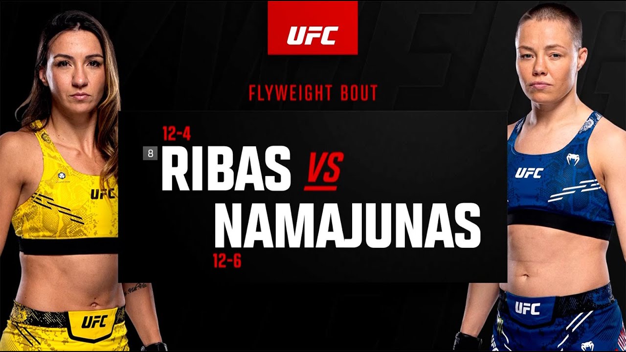 |NL| UFC Vegas 89 _ Ribas vs Namajunas Full Show 