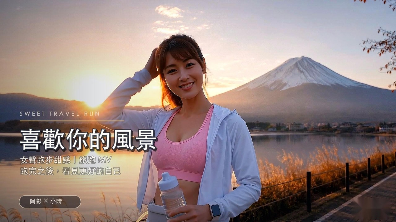 喜歡你的風景|跑步必聽甜美女聲|跑者都懂的旅跑歌 縮圖