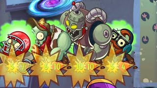 PvZ heroes Zombot 1000 with Frenzy is really Deadly ? I Plants vs Zombies Heroes