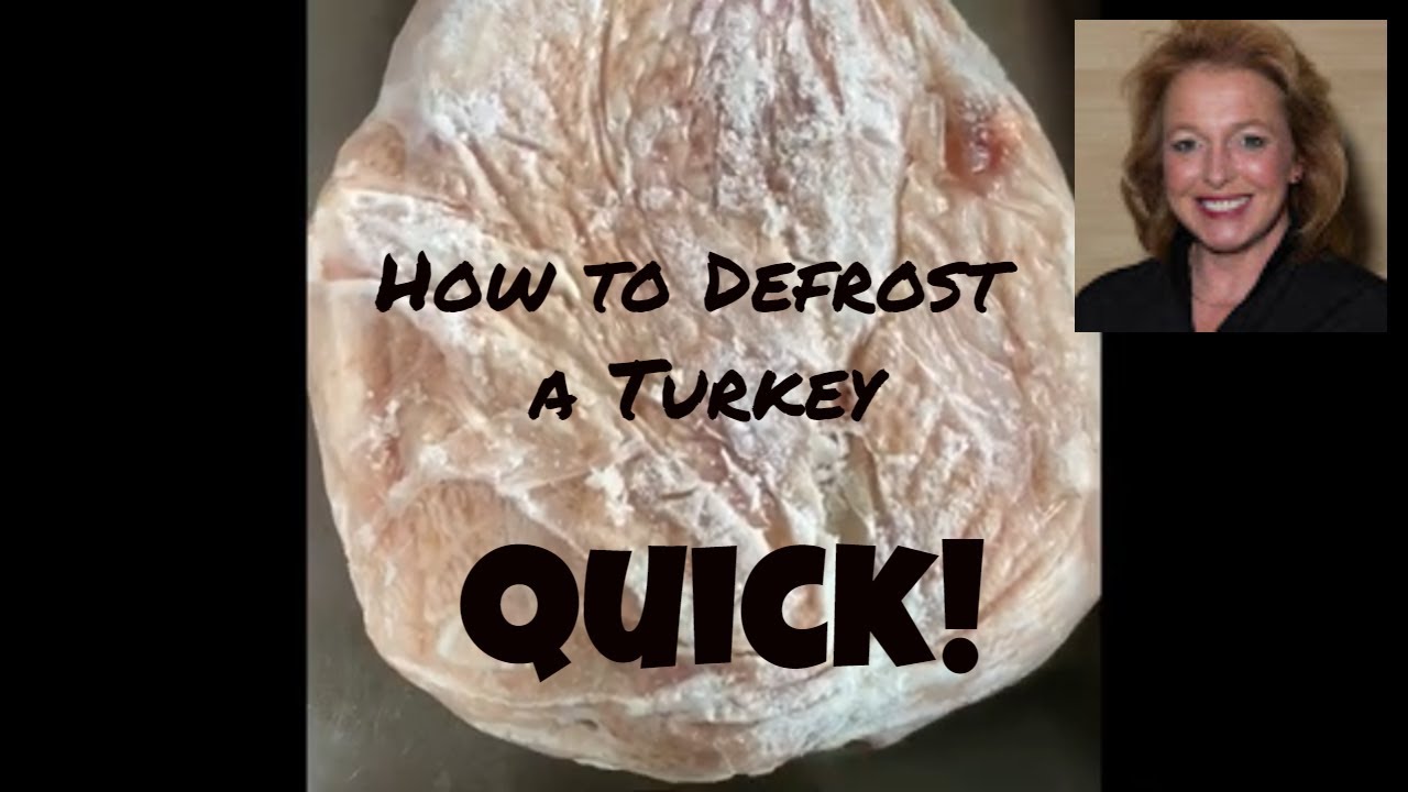 Download How to Defrost a Turkey Quickly and Safely - How to  Quickly Defrost a Frozen Turkey
