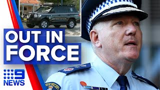Coronavirus: Police raid public spaces to enforce social distancing | Nine News Australia