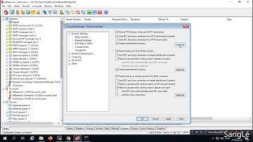 EP3.1-config sercurity Mdaemon relay control,reverse lookup, trust ip, trust host, smtp authencation