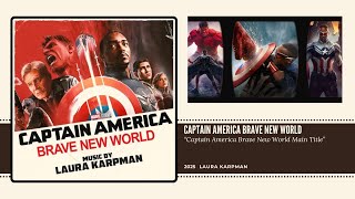 Captain America Brave New World - Captain America Brave New World Main Title - Laura Karpman
