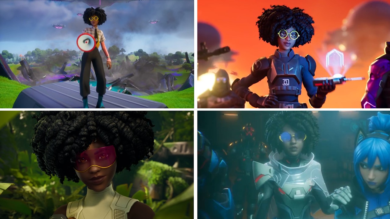 Evolution of Slone in Fortnite Storyline