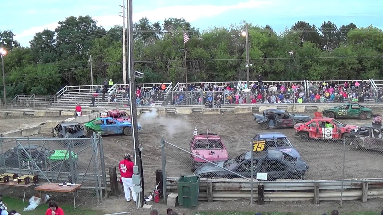 USA Demolition Derby 2015 Championship YouTube