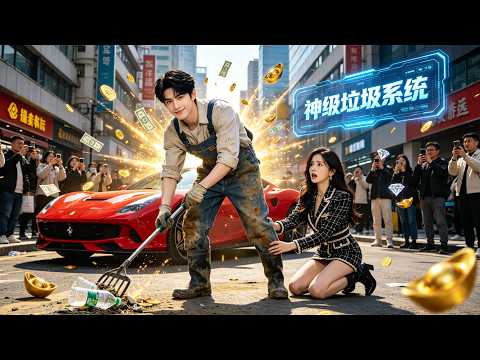 【完結新劇】窮小子被拜金女友拋棄後，反手激活神級垃圾系統！撿垃圾撿到人生巔峯——救下病弱千金、挫敗惡人陰謀、坐擁二環商業街！#drama#短劇#窮小子逆襲