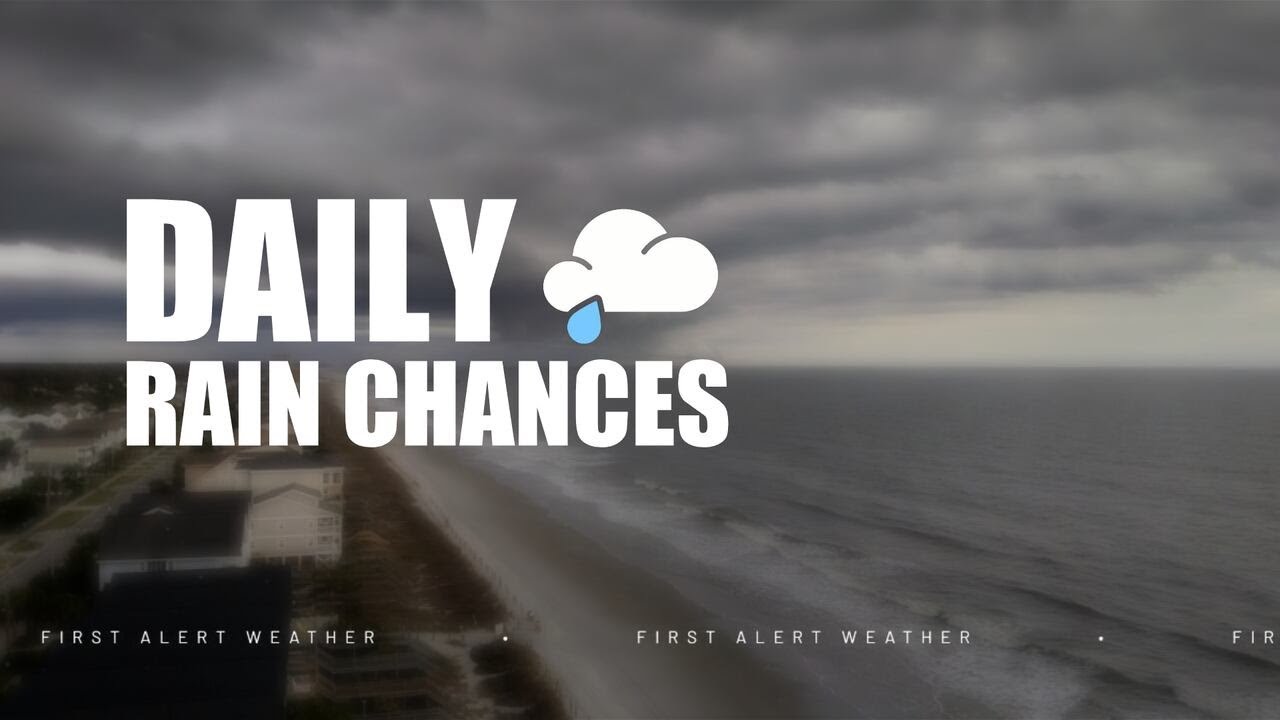 FIRST ALERT: Clouds and rain chances linger through the week - YouTube