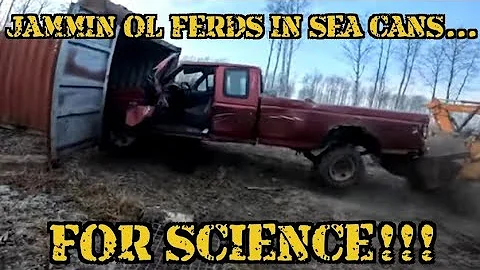 40 DOLLAR FERD REJIVE N SEA CAN BURNOUT!!!