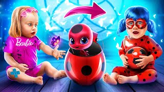 How to Become Ladybug! / Extreme Makeover With Gadgets From TikTok!