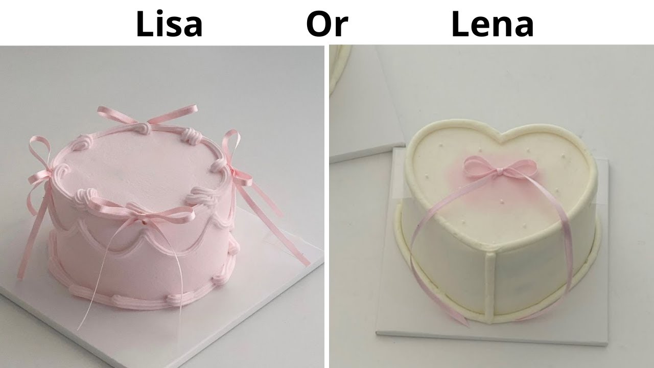 LISA or LENA🤤❤️|| Tasty korean sweet food edition🍪🍫