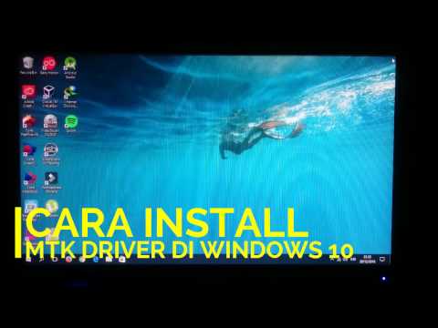 Cara Install MTK Driver di Windows 10