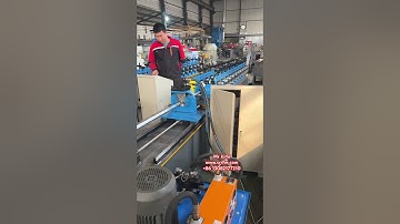 L Keel Roll Forming Machine with servo motor no stop cutter
