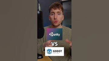 Unity VS Godot. Est-ce qu’il y a vraiment un débat ? 🤔 #gamedev #coding #indiegame #unity3d #godot
