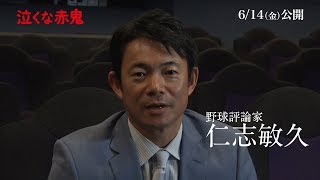 映画『泣くな赤鬼』仁志敏久さんコメント映像