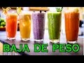 BATIDOS PARA ADELGAZAR, REDUCIR EL ABDOMEN, QUEMAR LA GRASA ACUMULADA Y DEPURAR EL CUERPO.