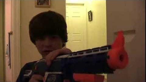 Nerf N-Strike Elite Retaliator Firing Test