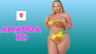 Amanda Xo 🇺🇸... | Glamorous Plus Size Model | Curvy Fashion Model | Lifestyle, Facts,Wiki Biography2
