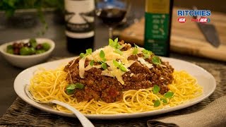 Spaghetti Bolognese recipe with pork and beef by www.recipe30.com