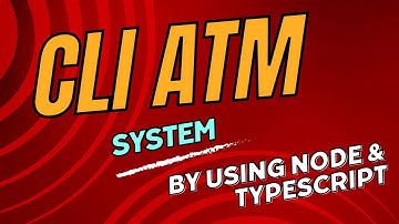 GIAIC | Cli - ATM Project Using TypeScript & Publish Project On NPM-JS | TypeScript | NodeJS