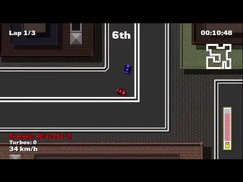 Urban Micro Racers Indie Game Gameplay