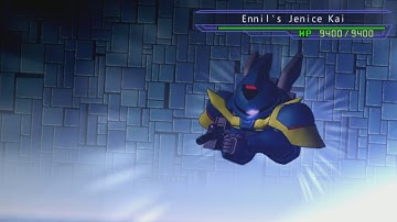 SD Gundam G Generation Overworld - Daughtress and Jenice Attacks