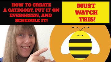 Social Bee | How To Create A Category On Social Bee On Evergreen And Schedule it