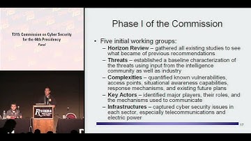 DEF CON 16 Hacking Conference Presentation By Panel - Commision on Cyber Sec - Video and Slides