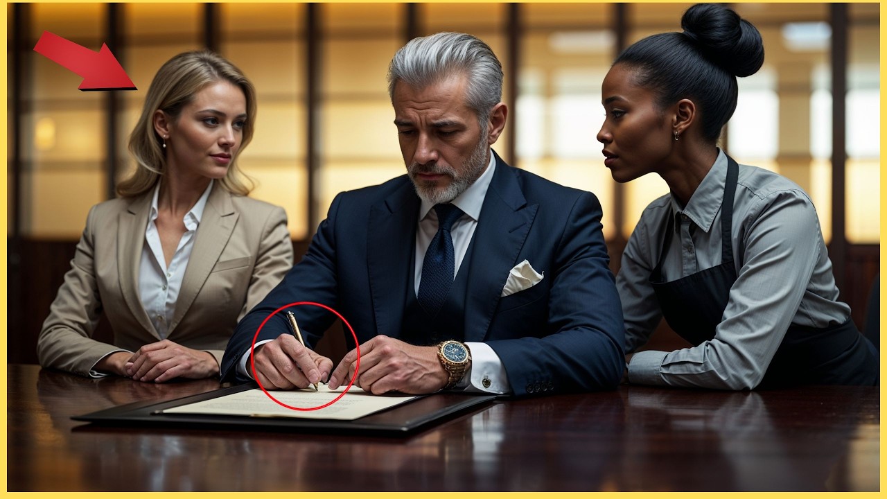 La Empleada de Limpieza Le ADVIERTE al Multimillonario: 