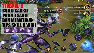 Tutorial Terbaru Cara Build Item Hero Karrie, Tips Melancarkan Serangan Legends