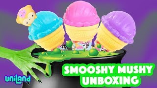 Wicked Witch Plays with SlowRise Smooshy Mushy Squishies | UniLand Kids Halloween