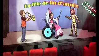 Mes apprentissages 2 AEP - Semaine 31 Dialogue (La fête de fin d’année)   السنة التاني إبتدائي