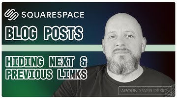 Get Rid of Next and Previous Blog Post Links in Squarespace