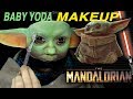 Baby yoda makeup transformation  star wars the mandalorian  jar jar binks and r2d2
