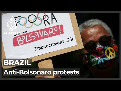 ‘Out Bolsonaro!’: More protests in Brazil over COVID crisis