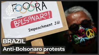 ‘Out Bolsonaro’: More protests in Brazil over COVID crisis