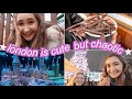 london at christmas is cute/chaotic + evermore reaction !!! (vlogmas #3)