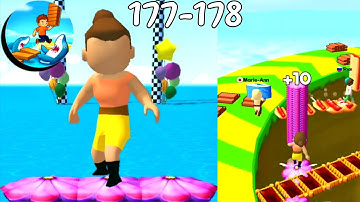 Shortcut Run - Gameplay walkthrough All Levels (Levels 177-178)