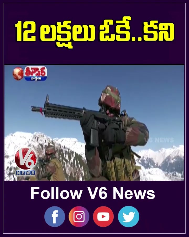 No Income Tax Payable Up To Rs 12 Lakh Income | V6 Teenmaar