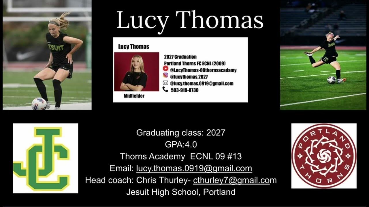 Thorns vs SLSG Navy G09 ECNL Dallas Showcase YouTube