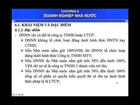 Video: Doanh nghiệp nhà nước và thành phố trực thuộc trung ương: đặc điểm, ưu điểm, nhược điểm