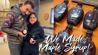 We Made Our Own Maple Syrup!