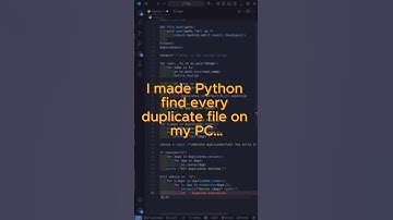 I Made Python Find Every Duplicate File on My PC