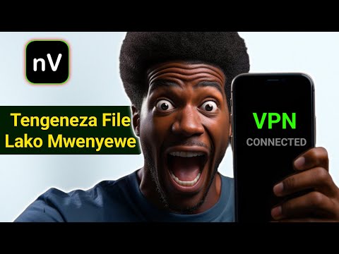 Jinsi Ya Kutengeneza File La VPN Ya NapsternetV