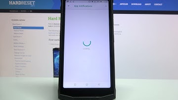 How to Switch On/Off Apps Notifications on DOOGEE S80 -  Customize Notifications