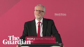 Jeremy Corbyn speaks of Labour's plans – watch live screenshot 2